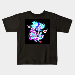 quetzalcoatl dragon in mexican tribal aztec art ecopop pattern beast Kids T-Shirt